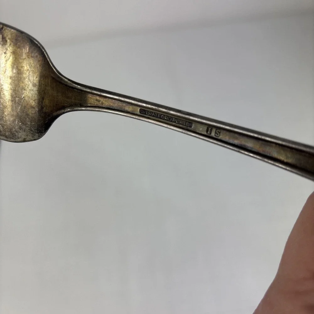 Vintage International Silver‎ Stratford Plate STARLIGHT Serving Fork